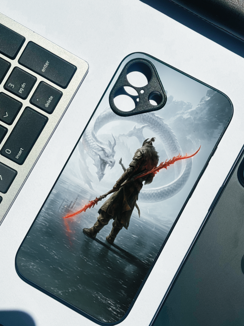 Lets Fight Premium Glass Back Cover For iPhone 11,12,13,14,15,16 Models