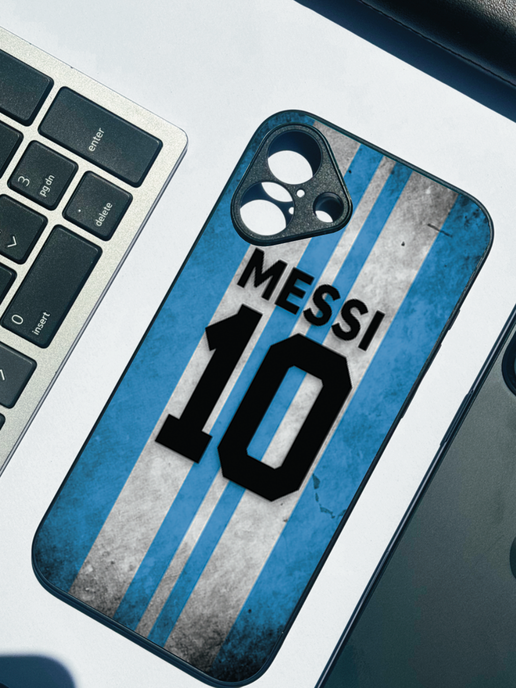 GOAT 10 Premium Glass Back Cover For iPhone 11,12,13,14,15,16 Models