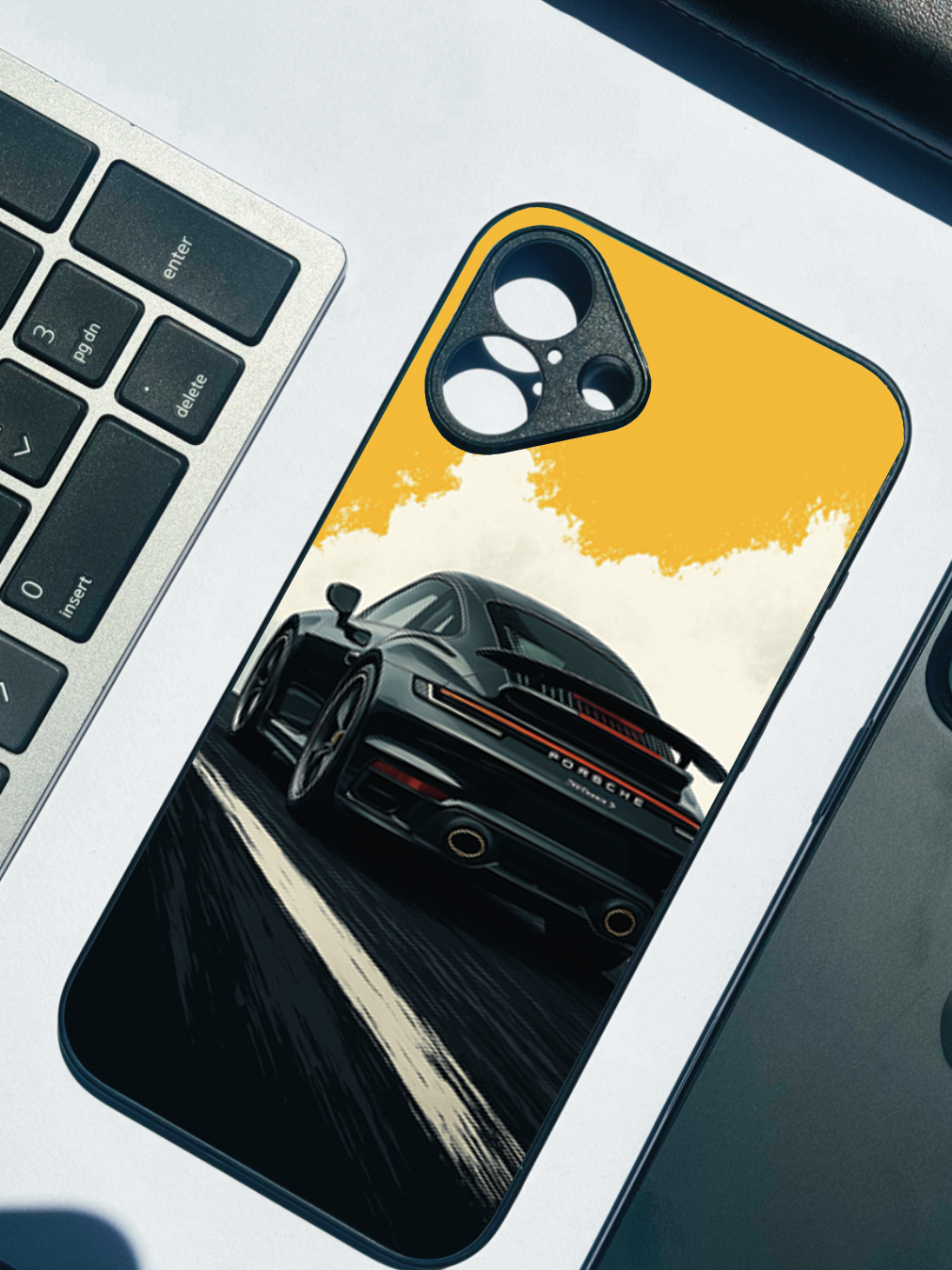 Velocity Premium Glass Back Cover For iPhone 11,12,13,14,15,16 Models