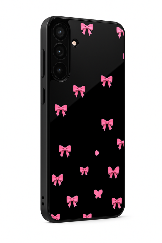 BOW Beaut Premium Glass Back Cover For Galaxy  S22, S23, S24, S25 Models