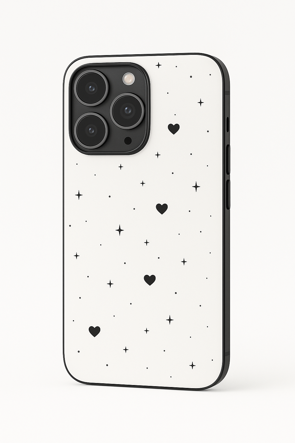 Minimal LOVE Premium Glass Back Cover For iPhone 11,12,13,14,15,16 Models
