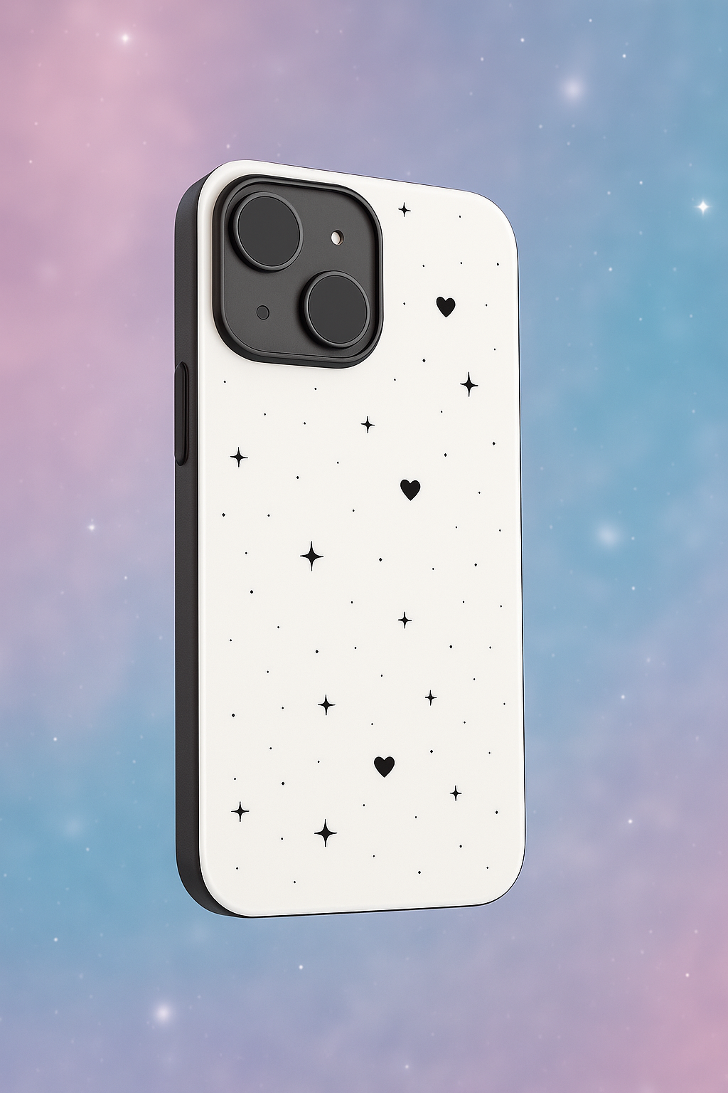 Minimal LOVE Premium Glass Back Cover For iPhone 11,12,13,14,15,16 Models