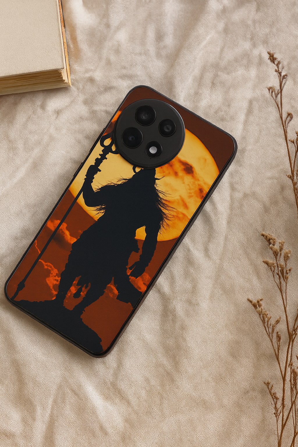 Soul of Kailash Premium Glass Back Cover For One Plus 13, 12, 11, 10, Nord Series