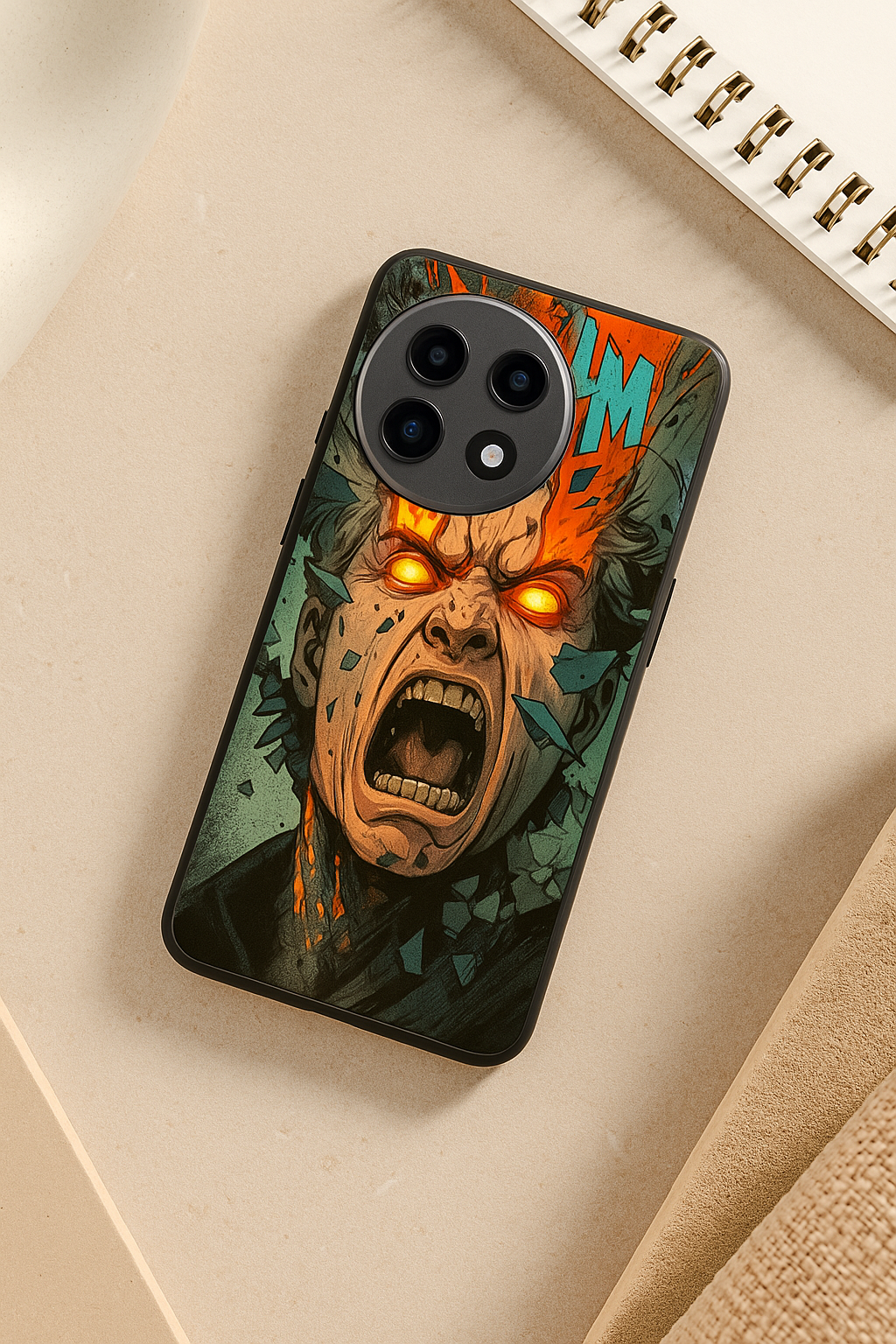 Home Lander Premium Glass Back Cover For One Plus 13, 12, 11, 10, Nord Series