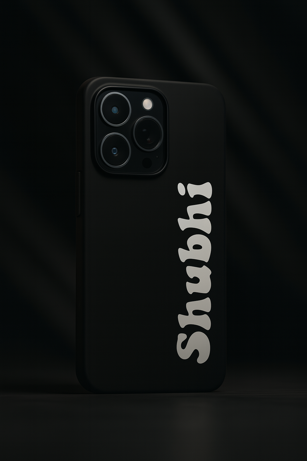 Minimal Luxe Personalised Name Premium Glass Back Cover For iPhone 11,12,13,14,15,16 Models