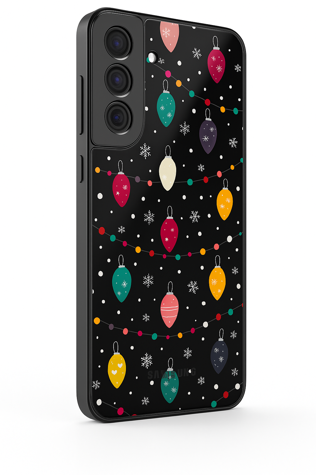 Balloons Abstract Premium Glass Back Cover For Galaxy S22, S23, S24, S25 Models
