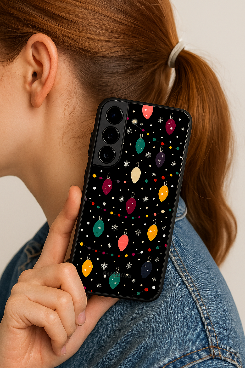 Balloons Abstract Premium Glass Back Cover For Galaxy S22, S23, S24, S25 Models
