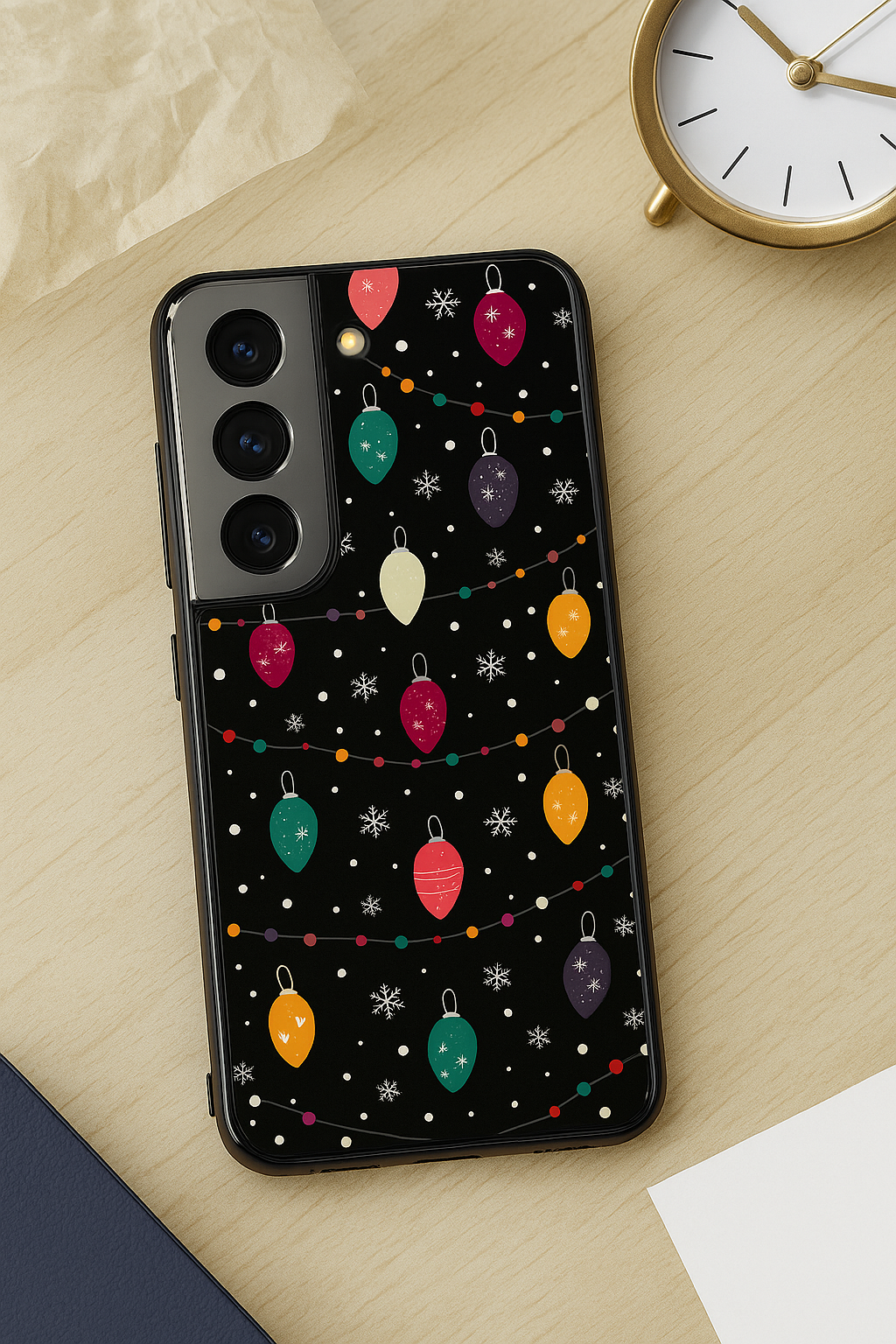 Balloons Abstract Premium Glass Back Cover For Galaxy S22, S23, S24, S25 Models