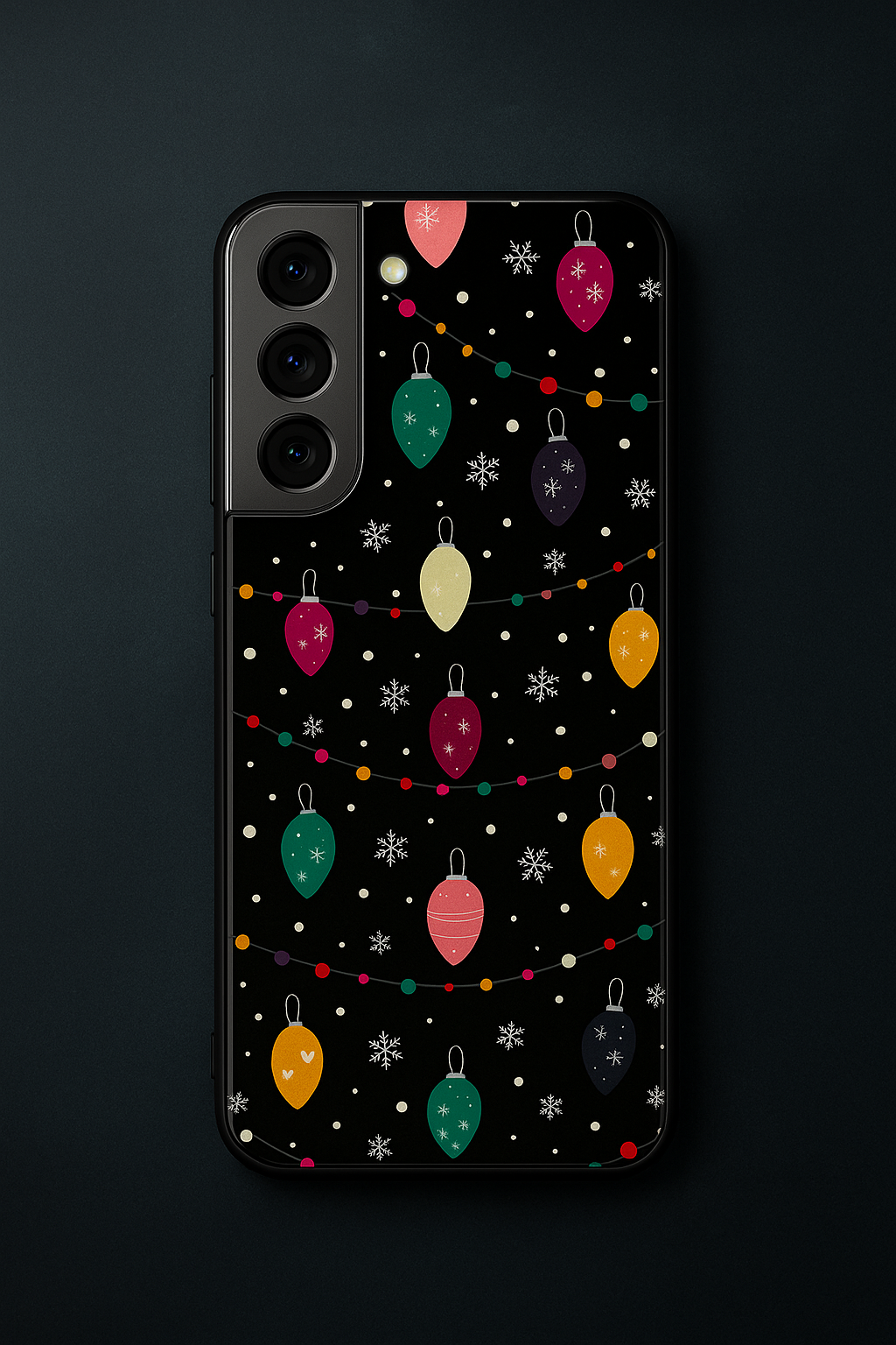 Balloons Abstract Premium Glass Back Cover For Galaxy S22, S23, S24, S25 Models