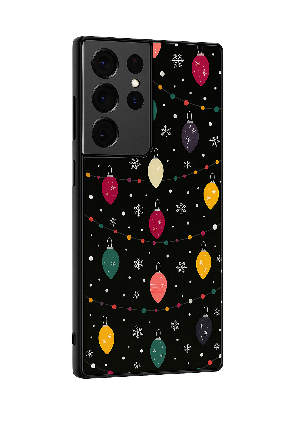 Balloons Abstract Premium Glass Back Cover For Galaxy S22, S23, S24, S25 Models