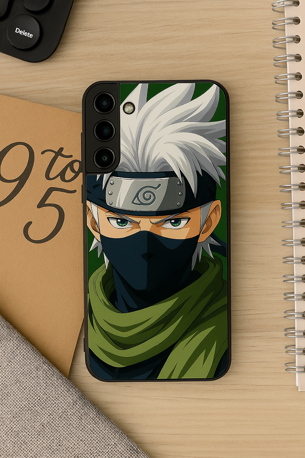 Kakashi Supremacy Premium Glass Back Cover For Galaxy S22, S23, S24, S25 Models