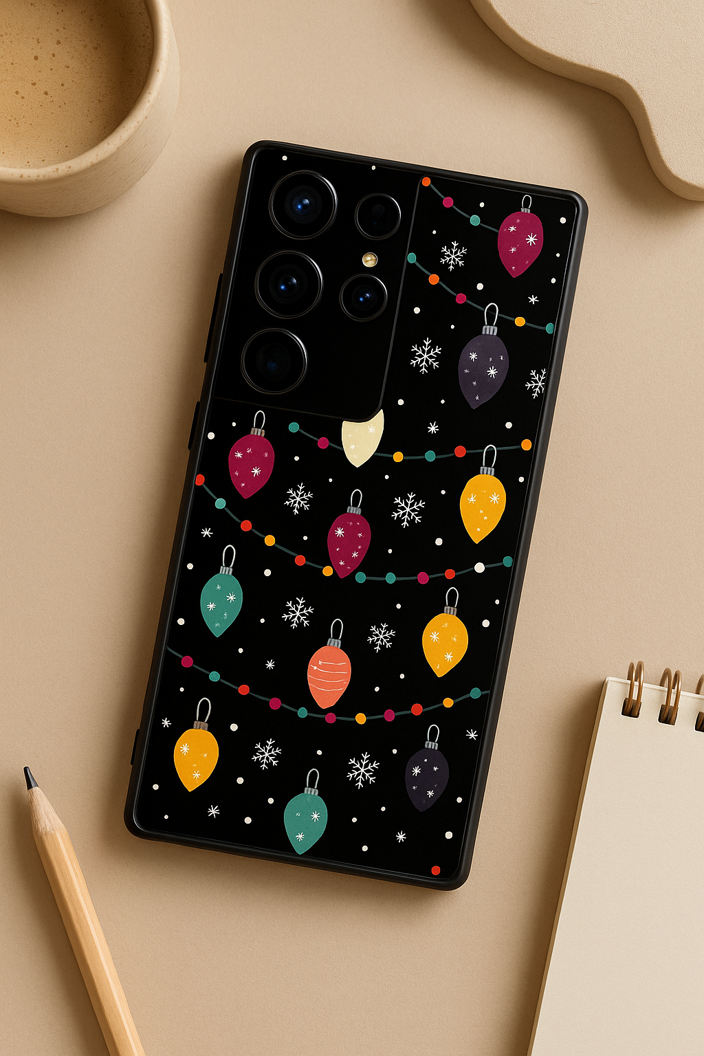 Balloons Abstract Premium Glass Back Cover For Galaxy S22, S23, S24, S25 Models