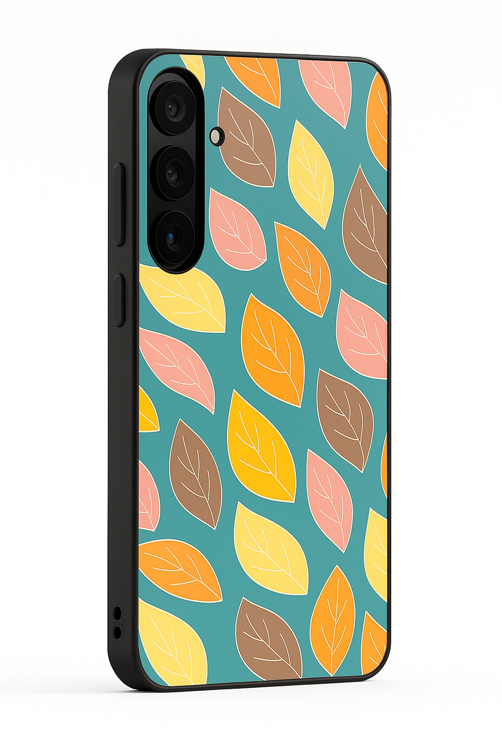 The Leafy Play Premium Glass Back Cover For Galaxy S22, S23, S24, S25 Models