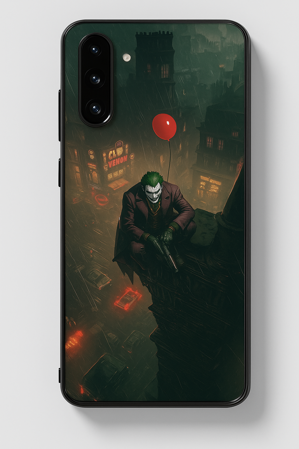 I am Joker Premium Glass Back Cover For Galaxy S22, S23, S24, S25 Models