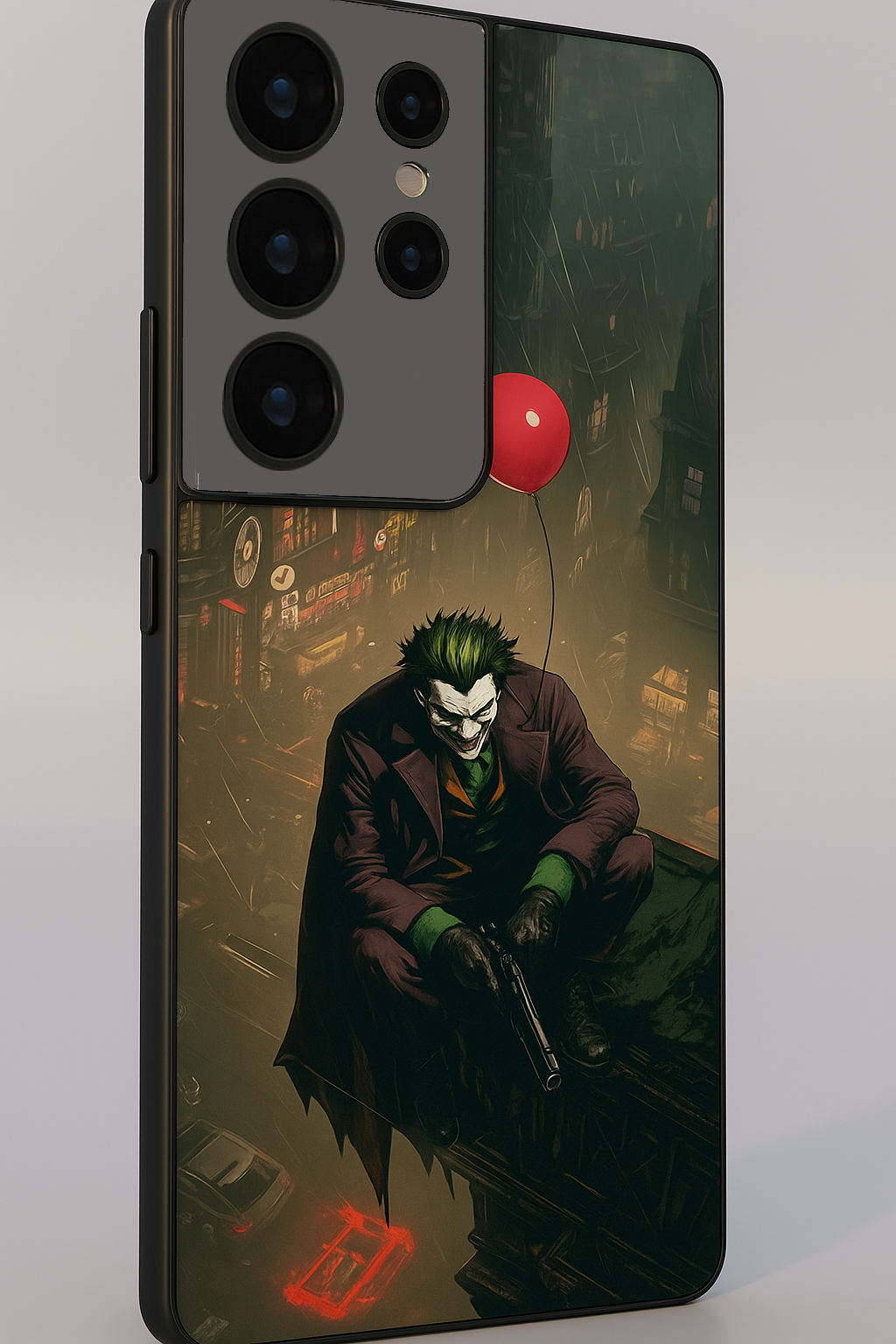 I am Joker Premium Glass Back Cover For Galaxy S22, S23, S24, S25 Models