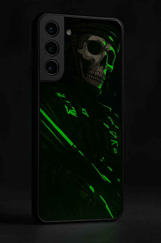 COD Zombie Premium Glass Back Cover For Galaxy S22, S23, S24, S25 Models
