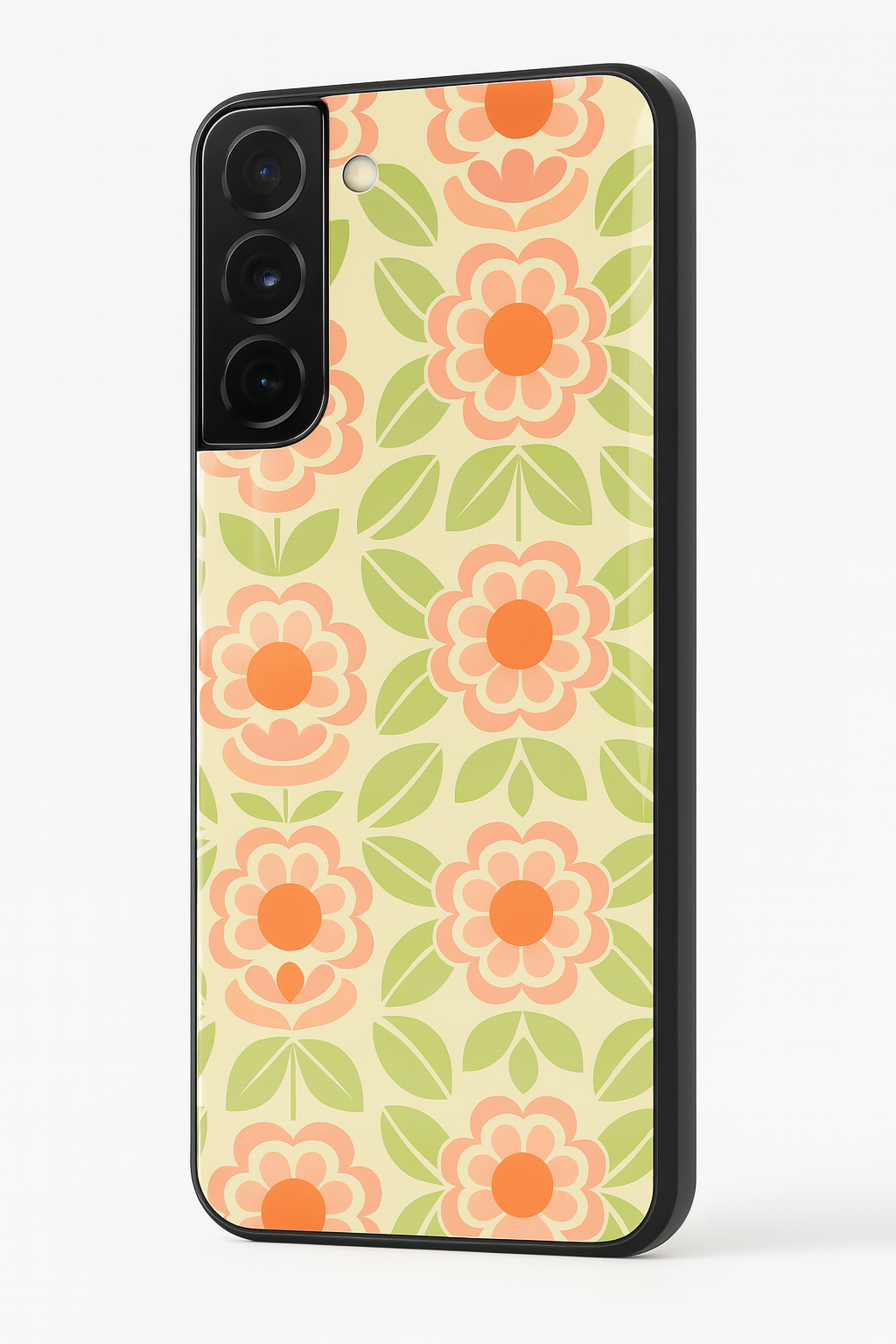 Sunset Garden Premium Glass Back Cover For Galaxy S22, S23, S24, S25 Models