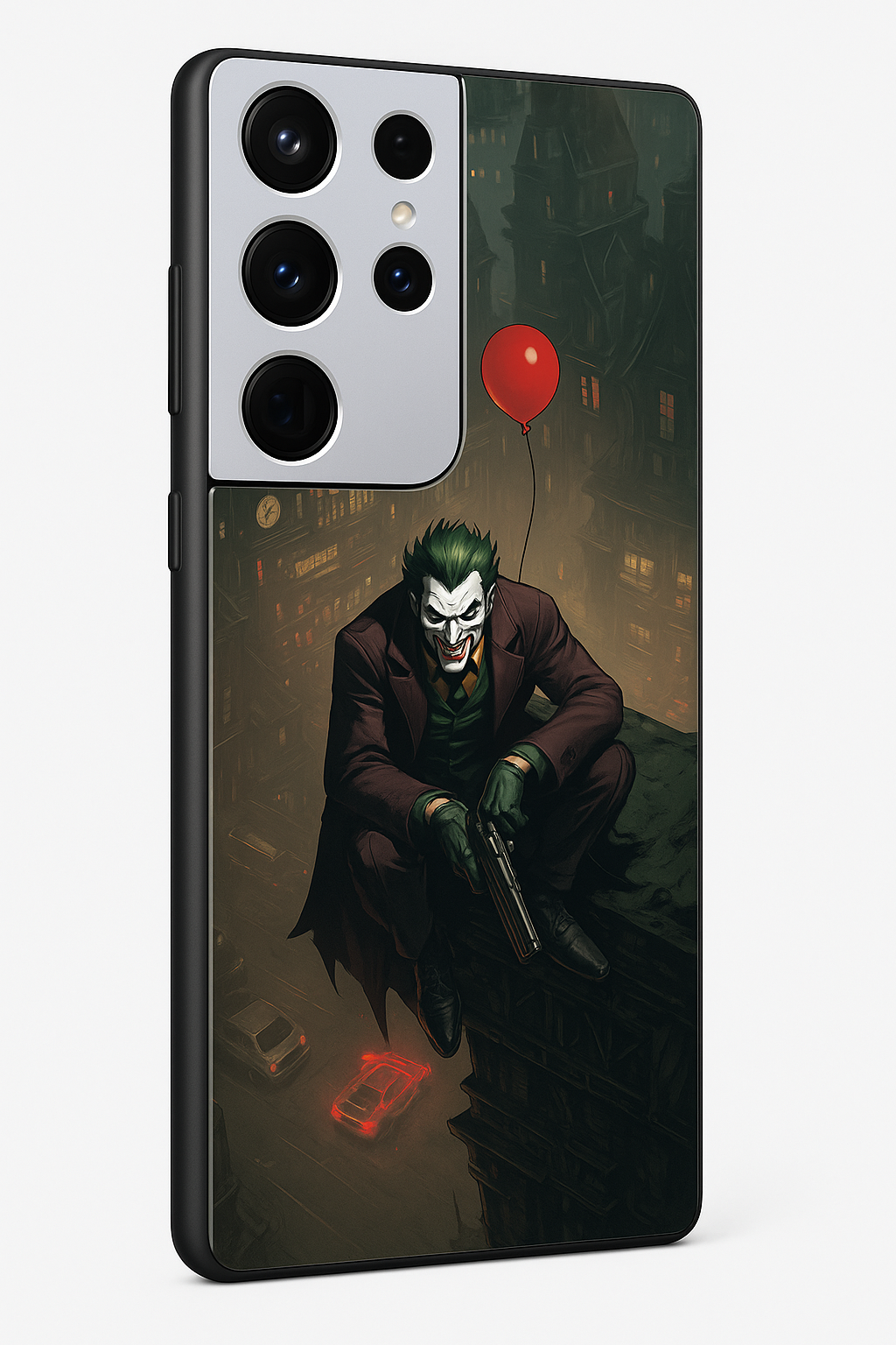 I am Joker Premium Glass Back Cover For Galaxy S22, S23, S24, S25 Models