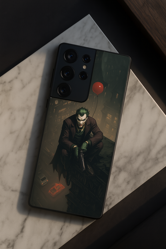 I am Joker Premium Glass Back Cover For Galaxy S22, S23, S24, S25 Models