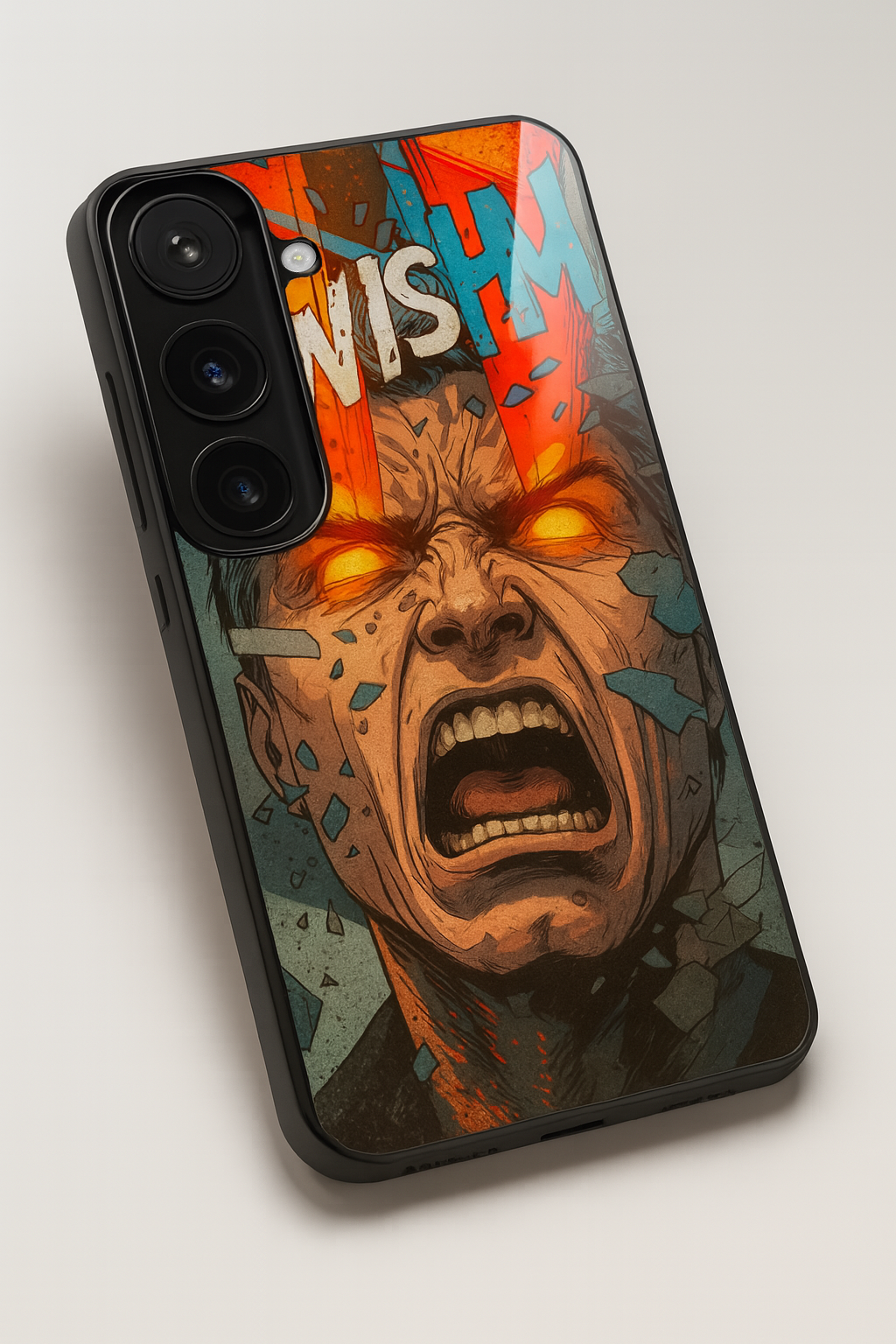 I Am Homelander Premium Glass Back Cover For Galaxy S22, S23, S24, S25 Models