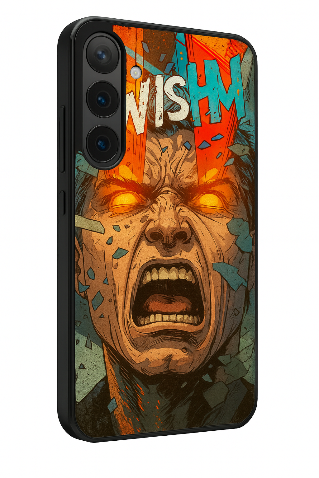 I Am Homelander Premium Glass Back Cover For Galaxy S22, S23, S24, S25 Models