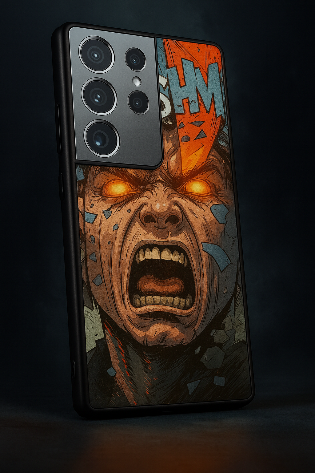I Am Homelander Premium Glass Back Cover For Galaxy S22, S23, S24, S25 Models