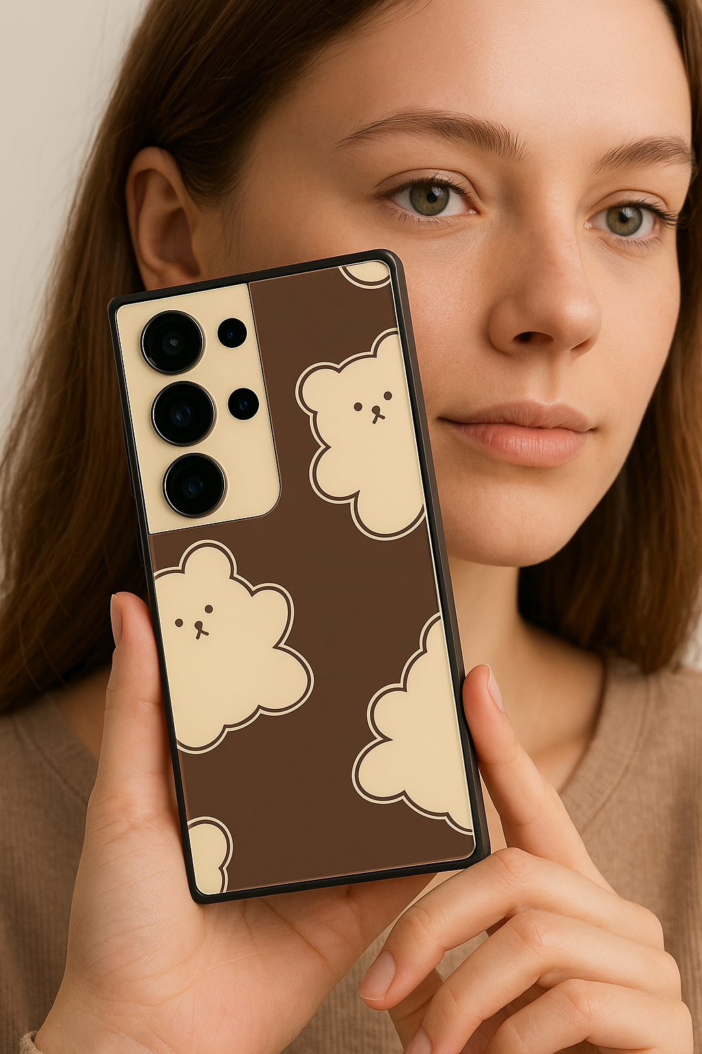 Teddy Overload Premium Glass Back Cover For Galaxy S22, S23, S24, S25 Models