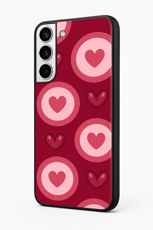 Love Calls Premium Glass Back Cover For Galaxy S22, S23, S24, S25 Models