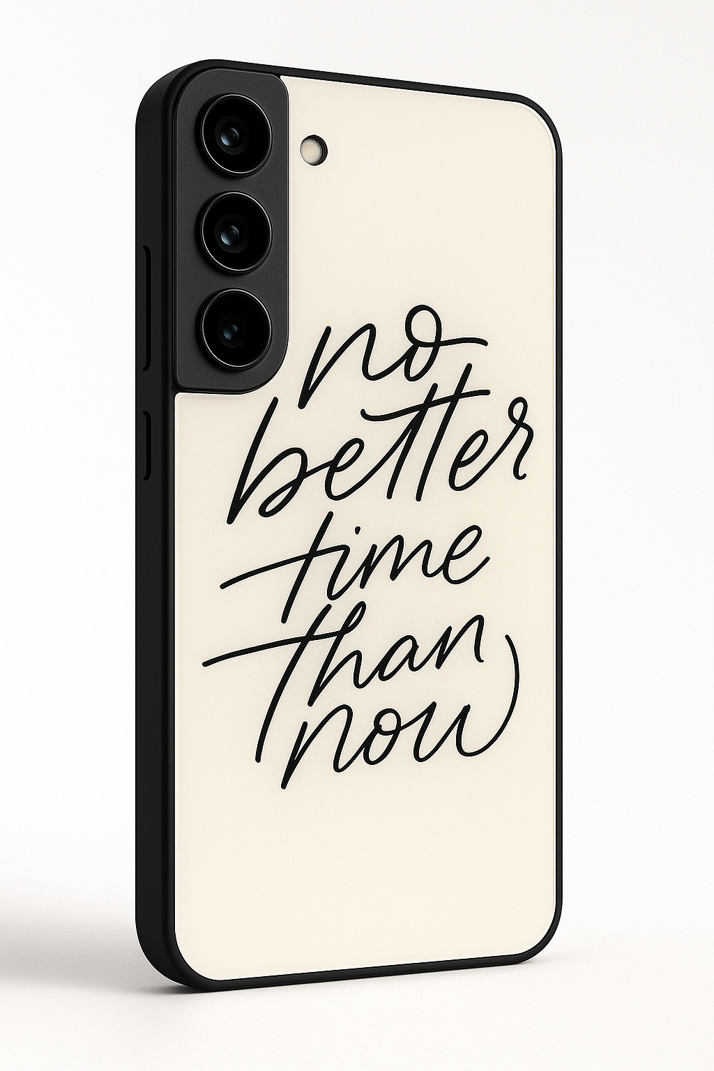 No Better Time Premium Glass Back Cover For Galaxy S22, S23, S24, S25 Models