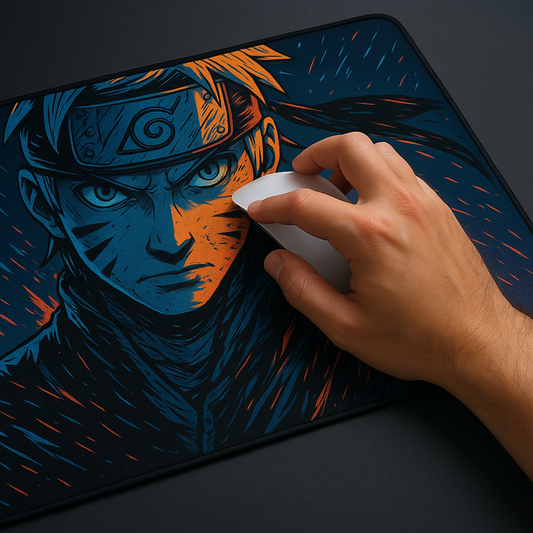 Printed Mouse Pad| Silicon Base | Naruto Anime Graphic | Available in Size - Small, Large