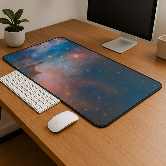 Printed Mouse Pad| Silicon Base | Starry Glaze Graphic | Available in Size - Small, Large