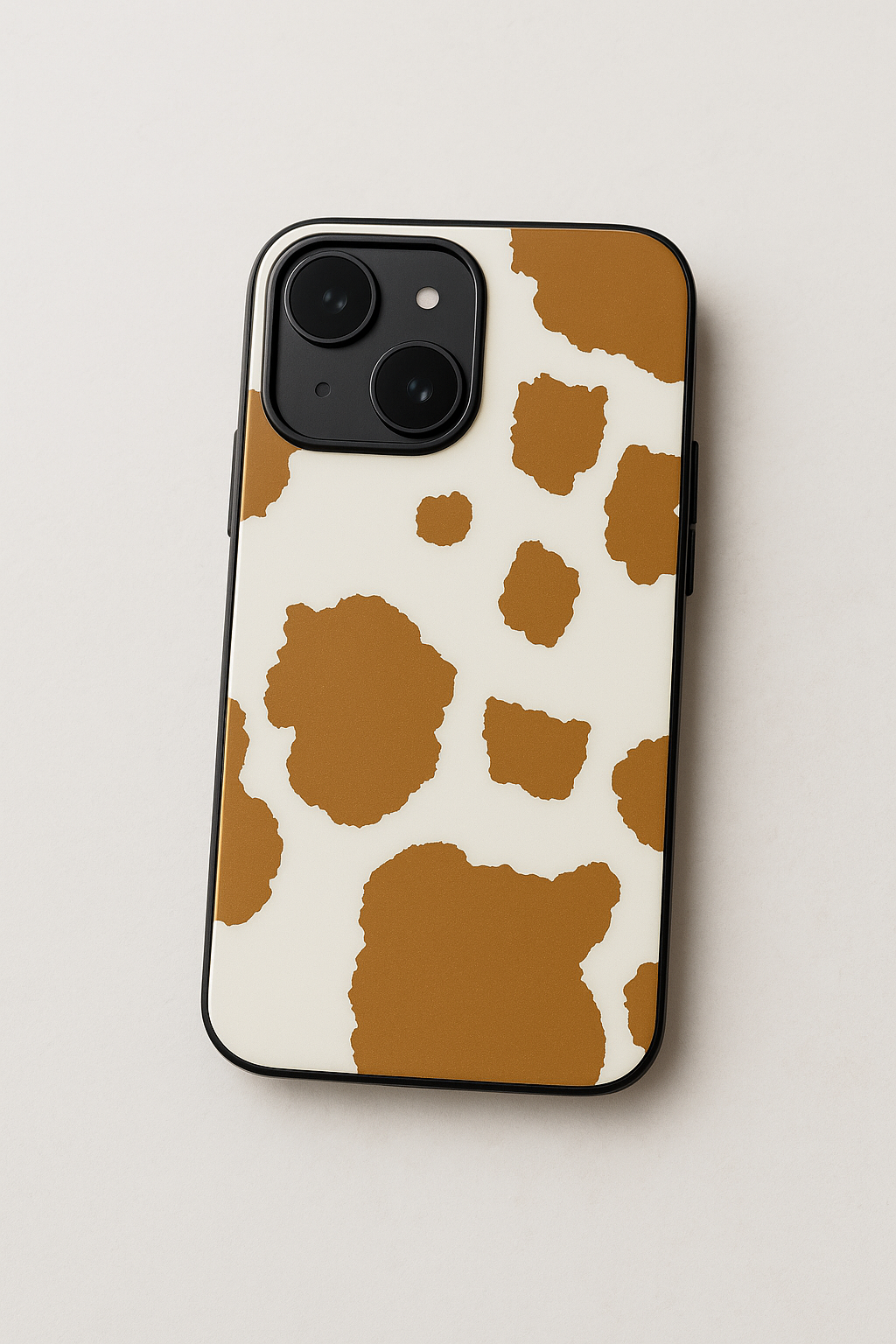 Café Spots Premium Glass Back Cover For iPhone 11,12,13,14,15,16 Models