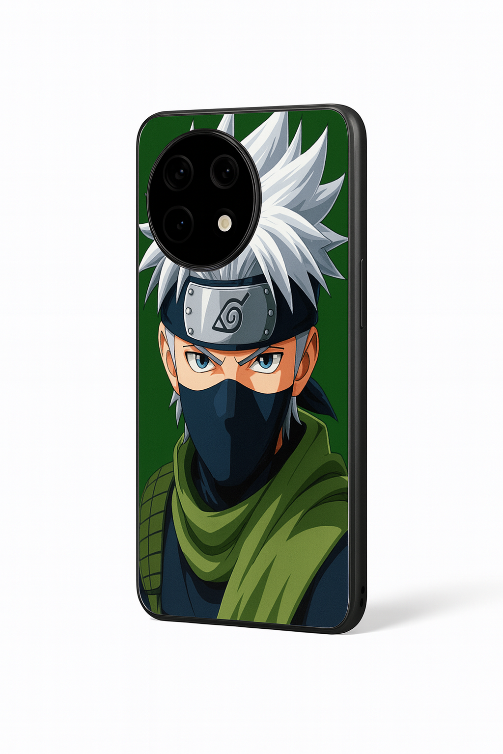 Kakashi Focussed Glass Back Cover For One Plus 13, 12, 11, 10, Nord Series