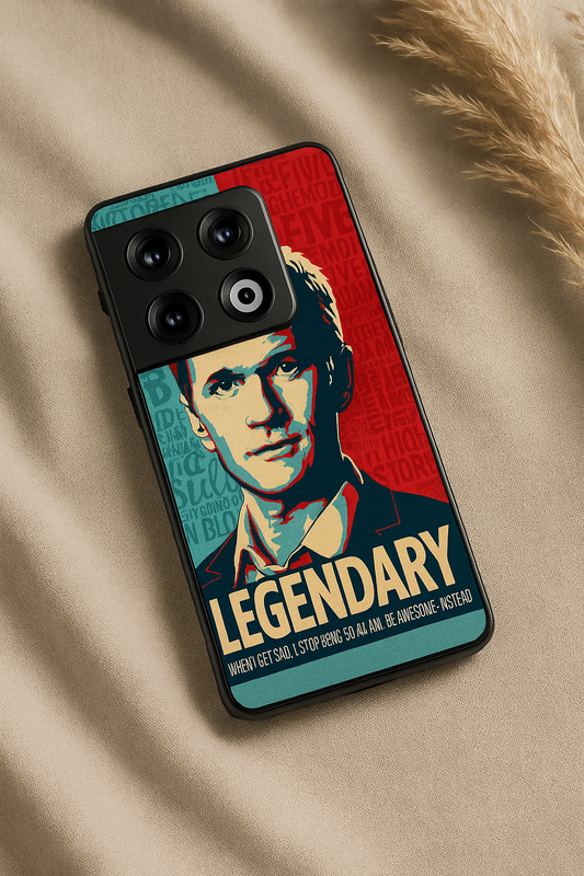 HIMYM The Legendary Glass Back Cover For One Plus 13, 12, 11, 10, Nord Series