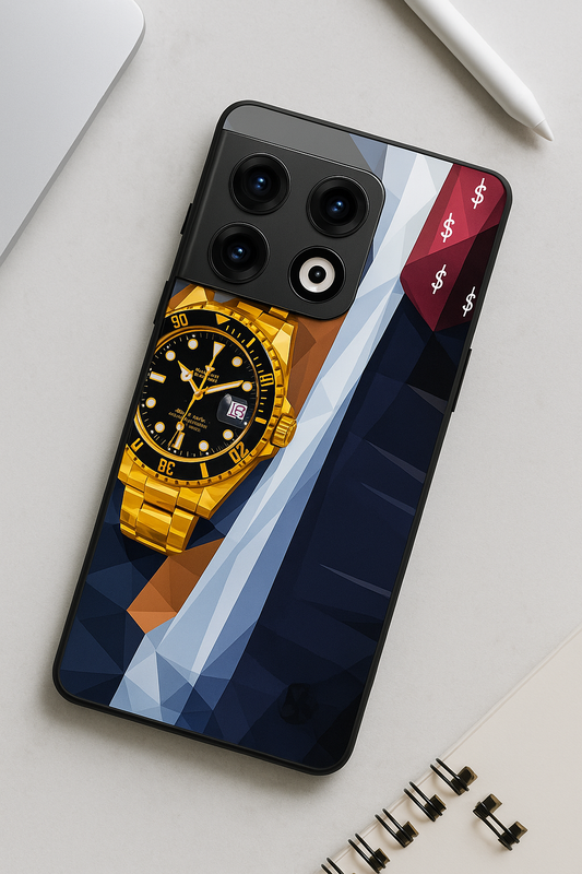 Golden Hour Premium Glass Back Cover For One Plus 13, 12, 11, 10, Nord Series