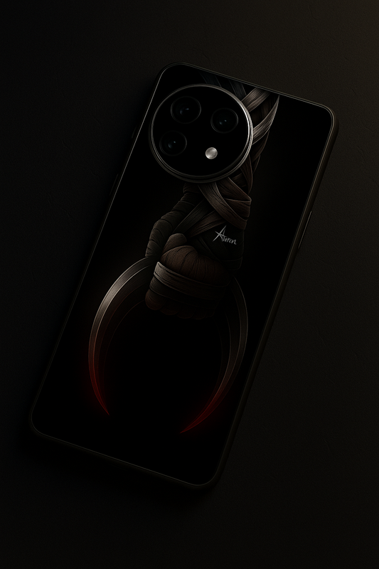 Shadowfang Premium Glass Back Cover For One Plus 13, 12, 11, 10, Nord Series