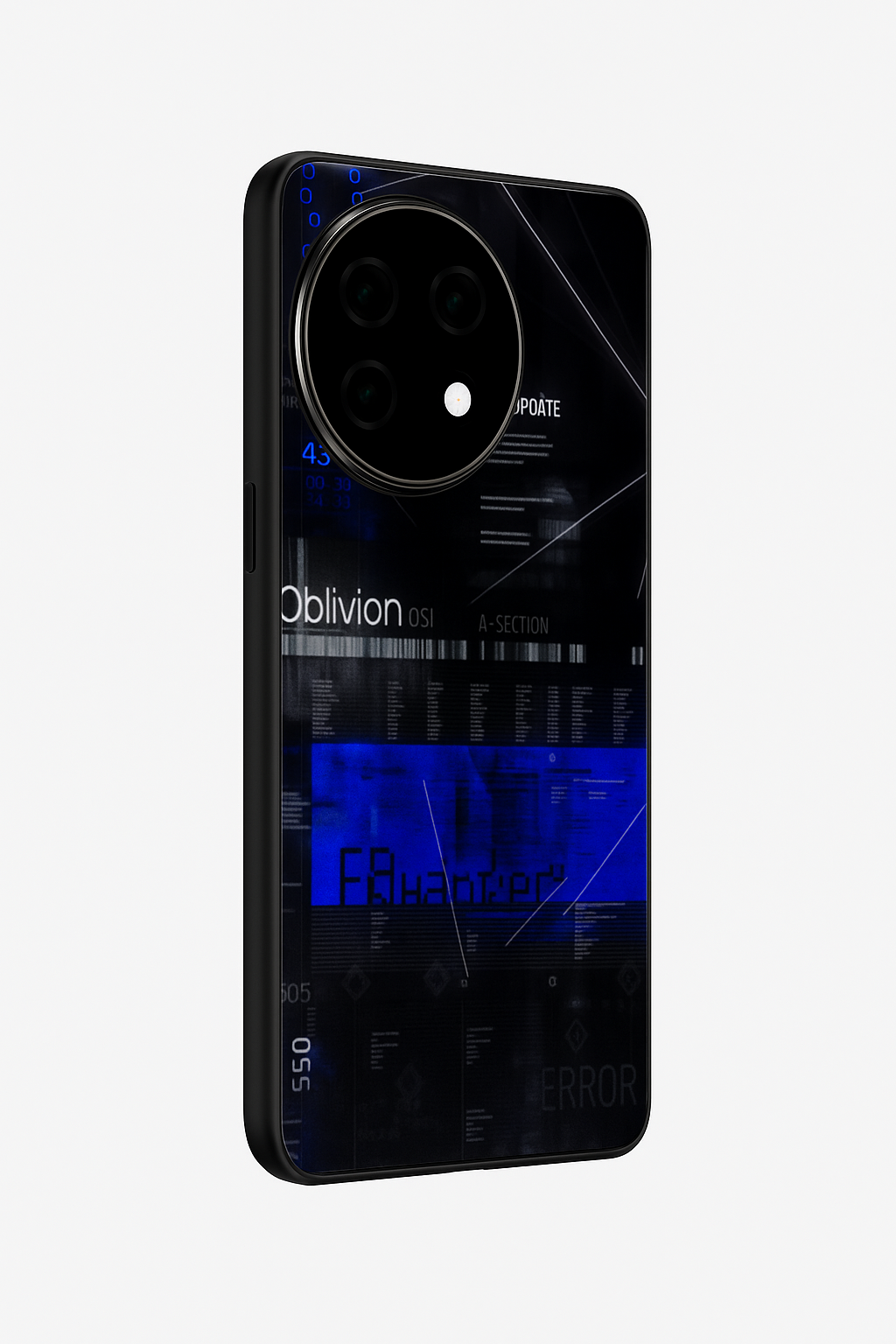 Hacker Premium Glass Back Cover For One Plus 13, 12, 11, 10, Nord Series