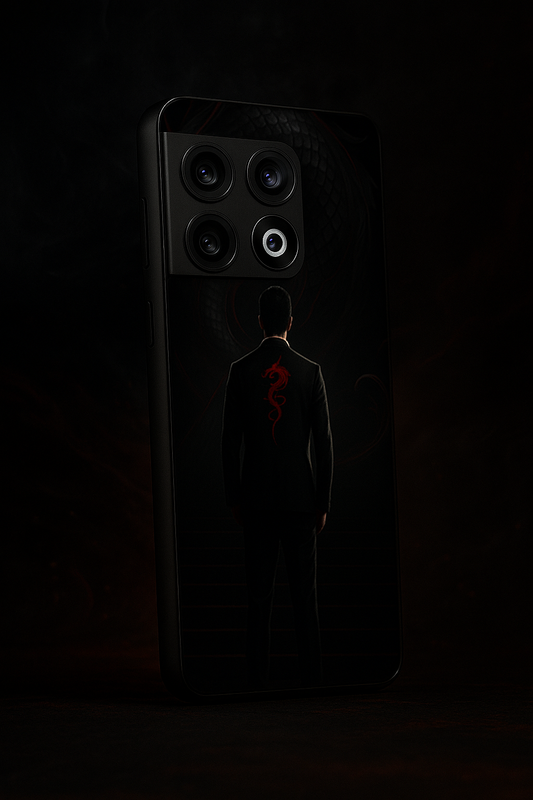 Venom Authority Premium Glass Back Cover For One Plus 13, 12, 11, 10, Nord Series