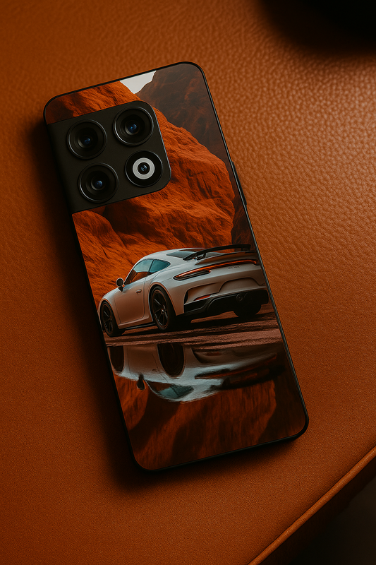 Canyon Rush Premium Glass Back Cover For One Plus 13, 12, 11, 10, Nord Series