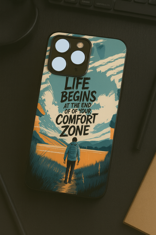 Beyond Limits Premium Glass Back Cover For iPhone 11,12,13,14,15,16,17 Models