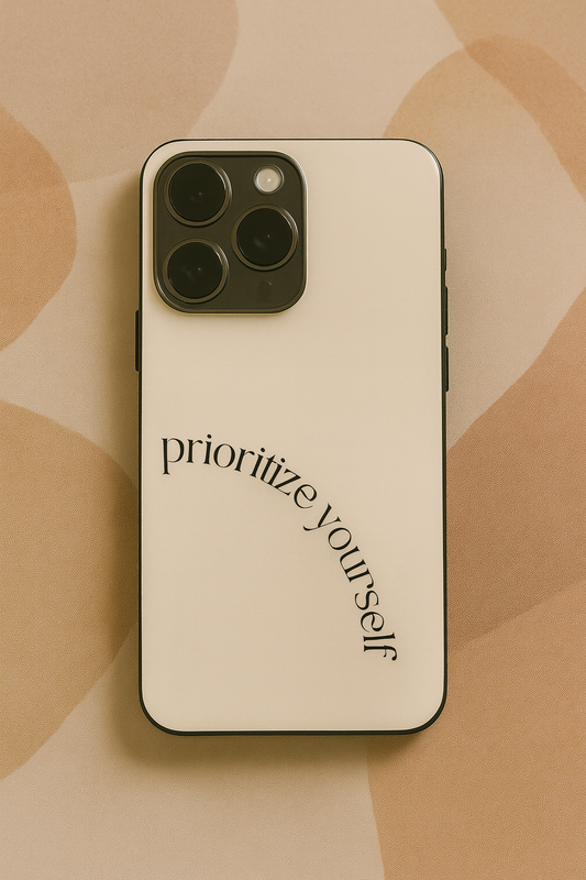 Self First Premium Glass Back Cover For iPhone 11,12,13,14,15,16,17 Models