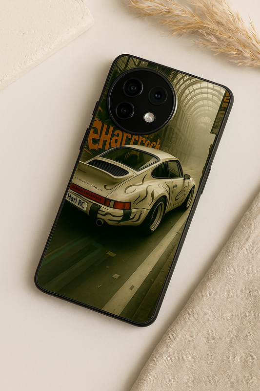 Urban Racer Premium Glass Back Cover For One Plus 13, 12, 11, 10, Nord Series