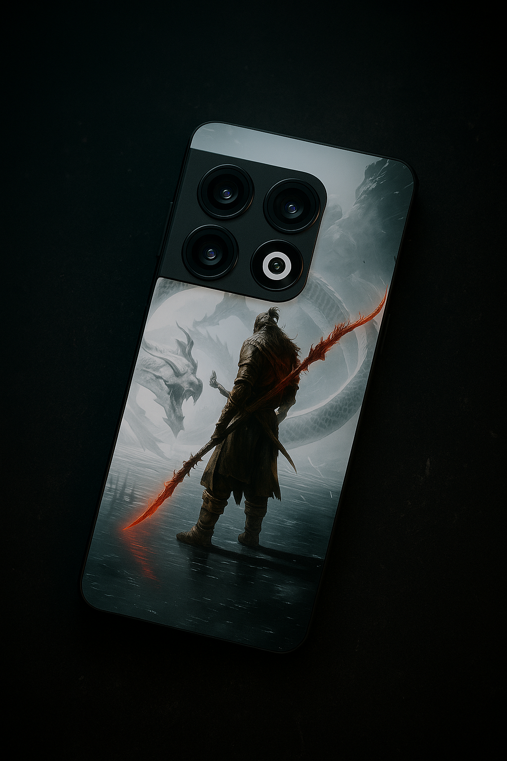 Lets Fight Premium Glass Back Cover For One Plus 13, 12, 11, 10, Nord Series