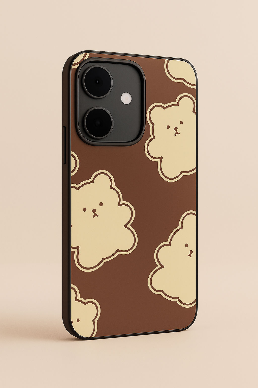 Teddy Overload Premium Glass Back Cover For iPhone 11,12,13,14,15,16 Models