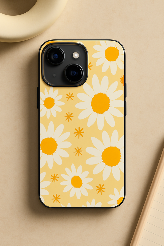 Golden Glow Premium Glass Back Cover For iPhone 11,12,13,14,15,16,17 Models