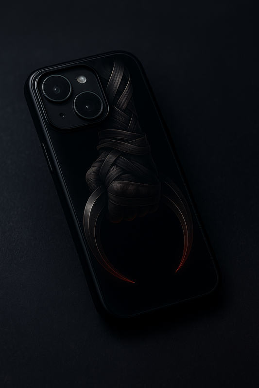 Shadowfang Premium Glass Back Cover For iPhone 11,12,13,14,15,16 Models