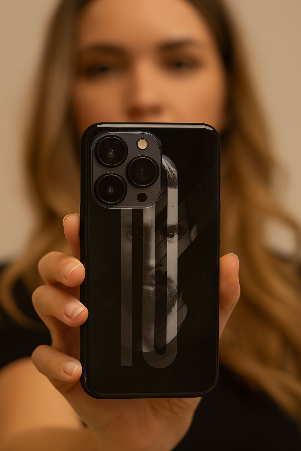 The Maestro Premium Glass Back Cover For iPhone 11,12,13,14,15,16 Models