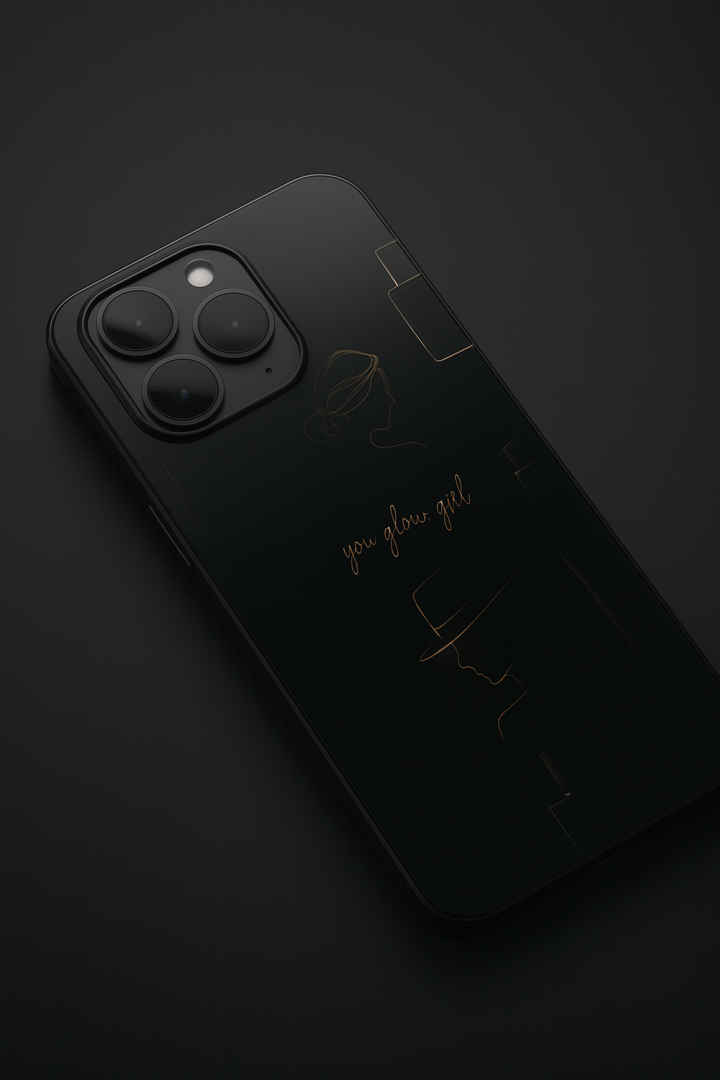 Glow & Grace Premium Glass Back Cover For iPhone 11,12,13,14,15,16 Models