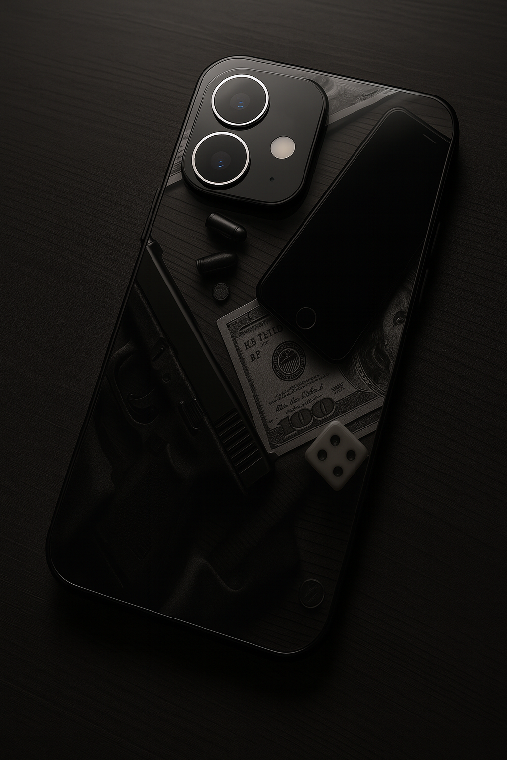 Underworld Premium Glass Back Cover For iPhone 11,12,13,14,15,16 Models
