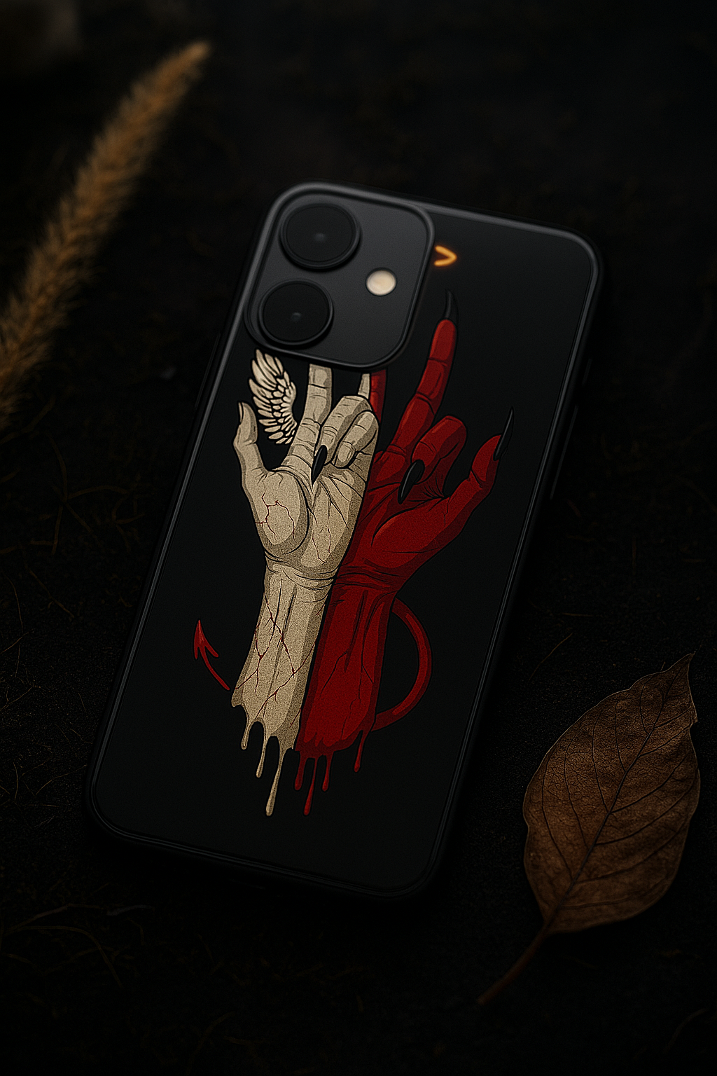 Duality Premium Glass Back Cover For iPhone 11,12,13,14,15,16 Models